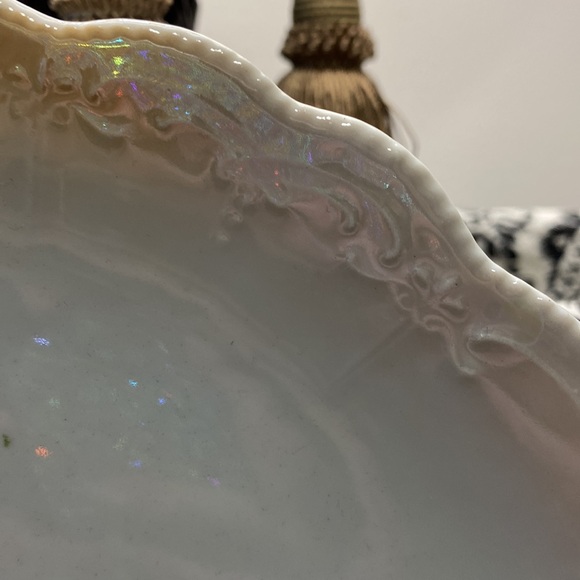 Lovely Vintage Antique (? )Handled Roses Plate! - Picture 4 of 7